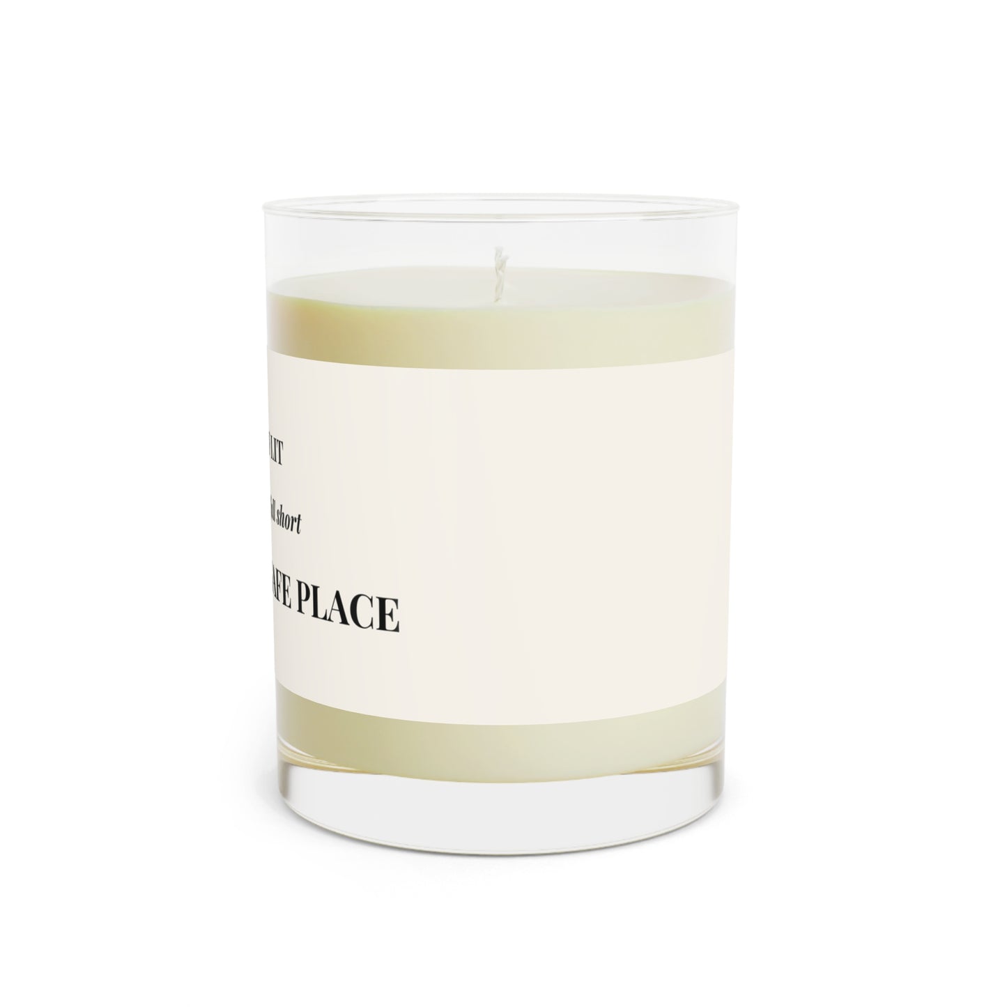 Scented Candle — “You Are My Safe Place” Glass 11oz